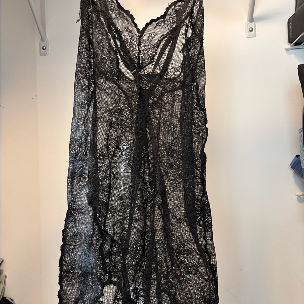 Target Black Lace Chemise